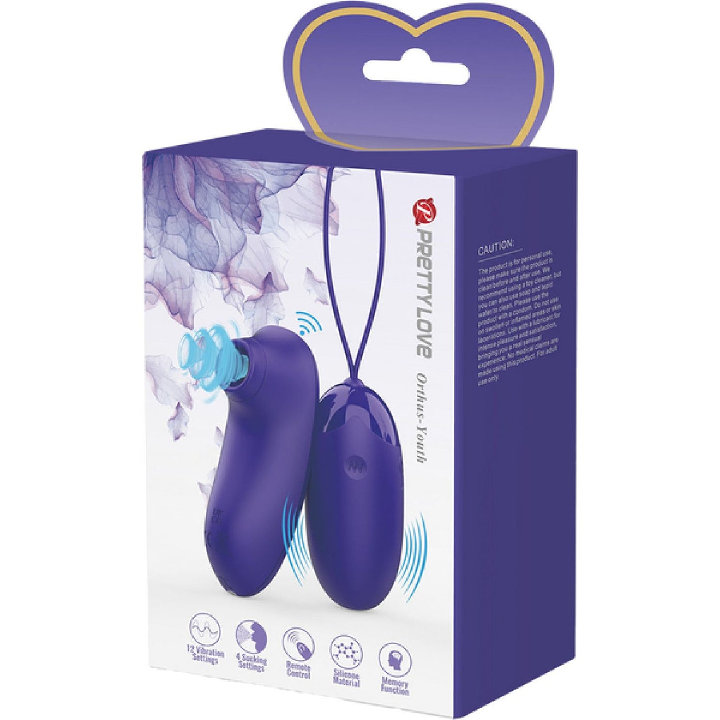 Pretty Love - Orthus | 2-in-1 Vibrating Egg & Air Pulse Stimulator