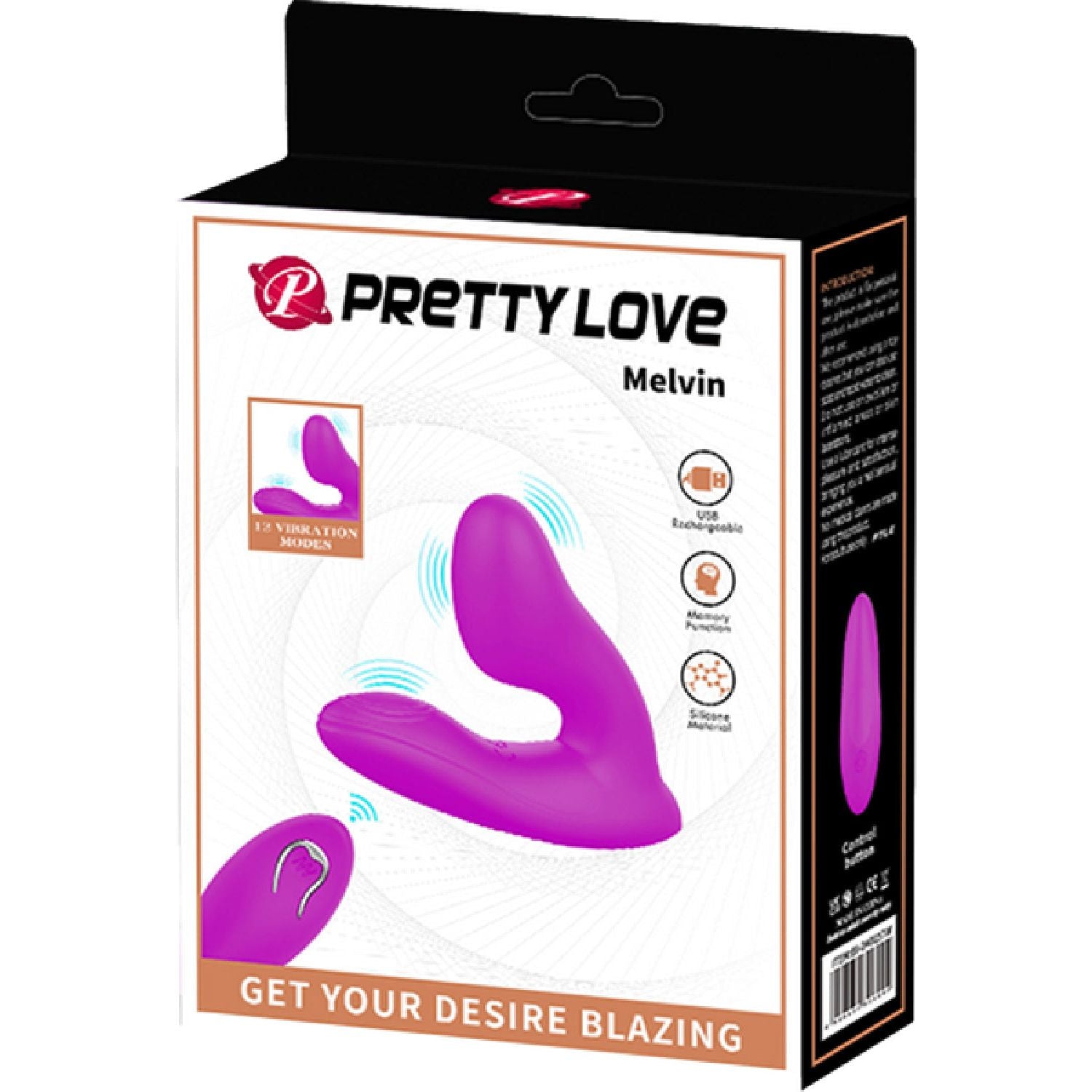 Pretty Love - Melvin | Wearable Remote Vibrator