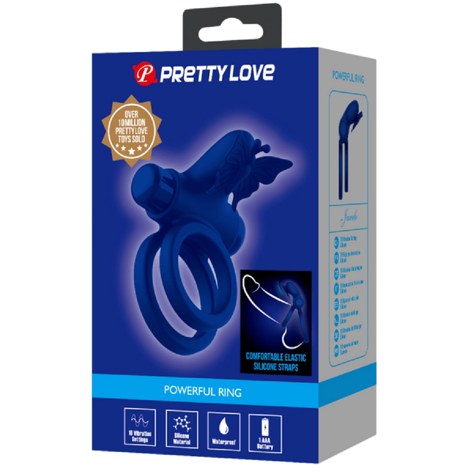 Pretty Love - Powerful Ring Jamele | Vibrating Cock & Ball Ring