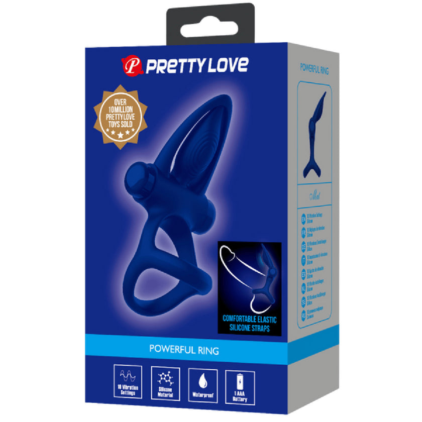 Pretty Love - Powerful Ring Mat | Vibrating Cock & Ball Ring