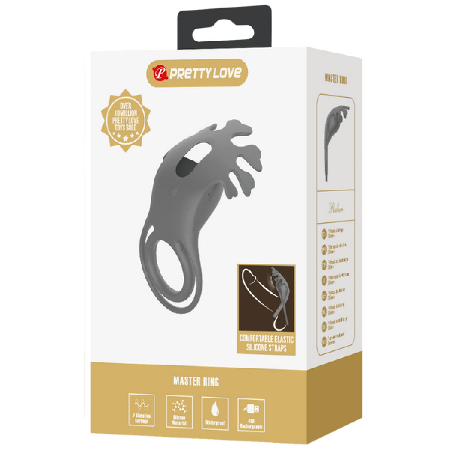 Pretty Love - Master Ring Ruben | Vibrating Cock & Ball Ring