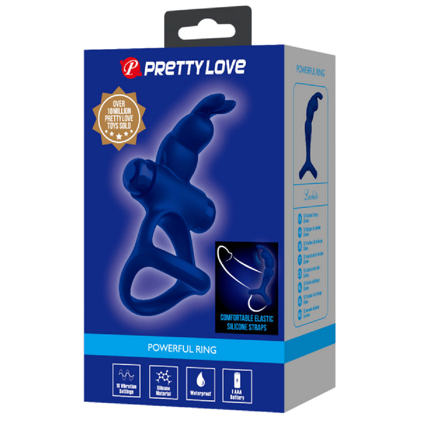 Pretty Love - Powerful Ring Luchito | Vibrating Cock & Ball Ring