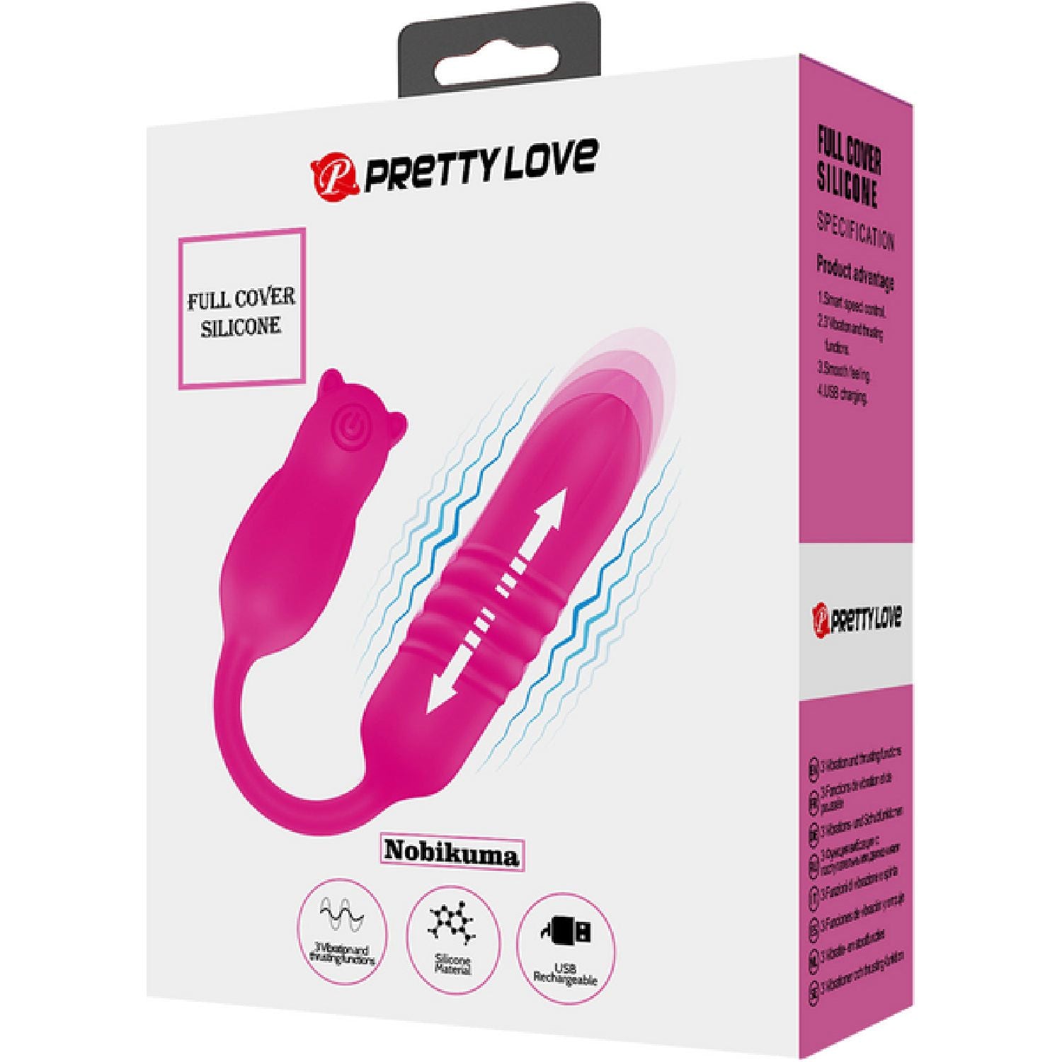 Pretty Love - Nobikuma | Thrusting Bullet Vibrator