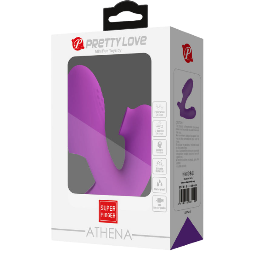 Pretty Love - Mini Fun Toys By Super Finger Athena | Finger Vibrator