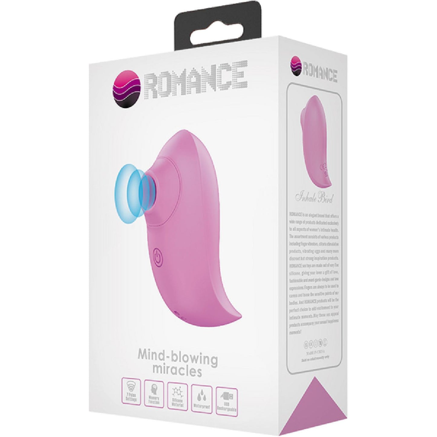 Pretty Love – Romance Inhale Bird Mind Blowing Miracles | Rechargeable Suction Vibrator