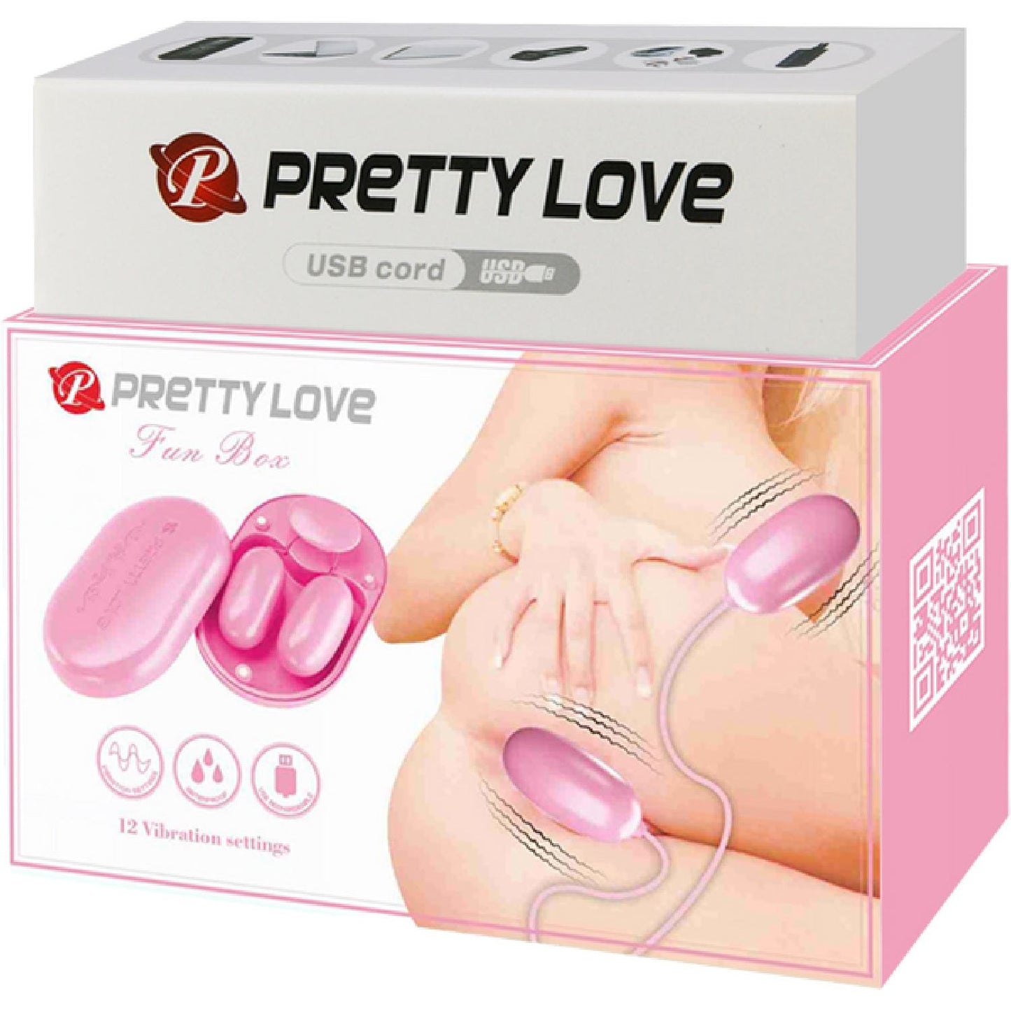 Pretty Love – Fun Box | Rechargeable Dual Vibrating Bullet