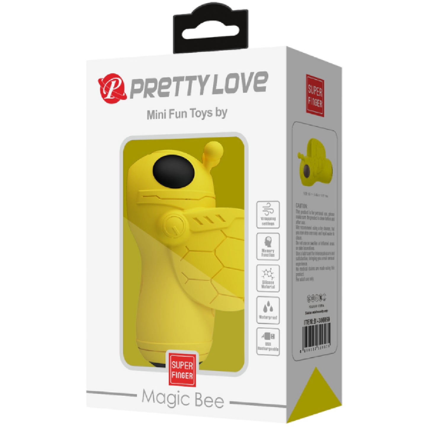 Pretty Love – Mini Fun Toys By Super Finger Magic Bee | Finger Vibrator
