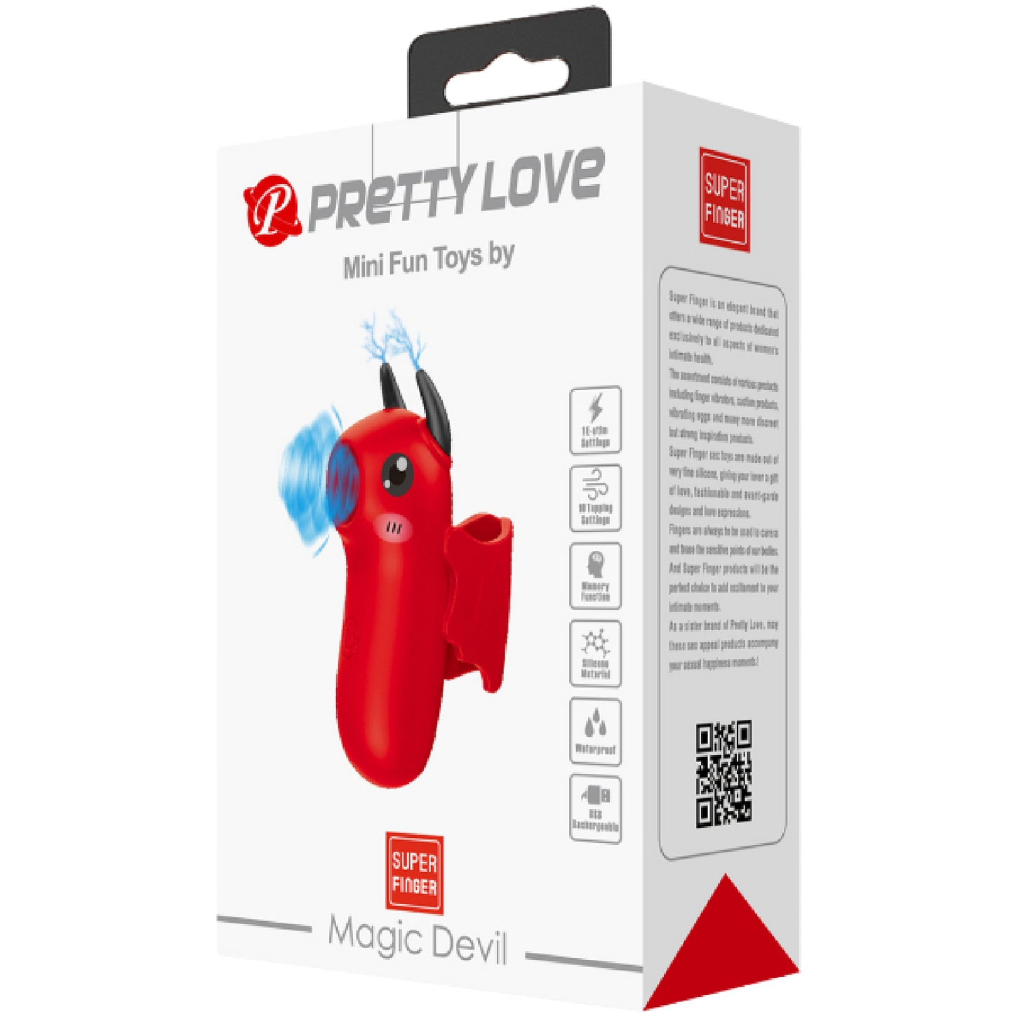 Pretty Love – Mini Fun Toys By Super Finger Magic Devil | Finger Vibrator