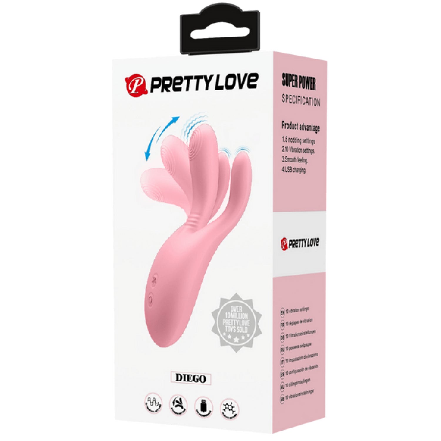 Pretty Love - Super Power Diego | Fingering Vibrator
