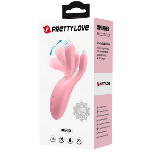 Pretty Love - Super Power Diego | Fingering Vibrator