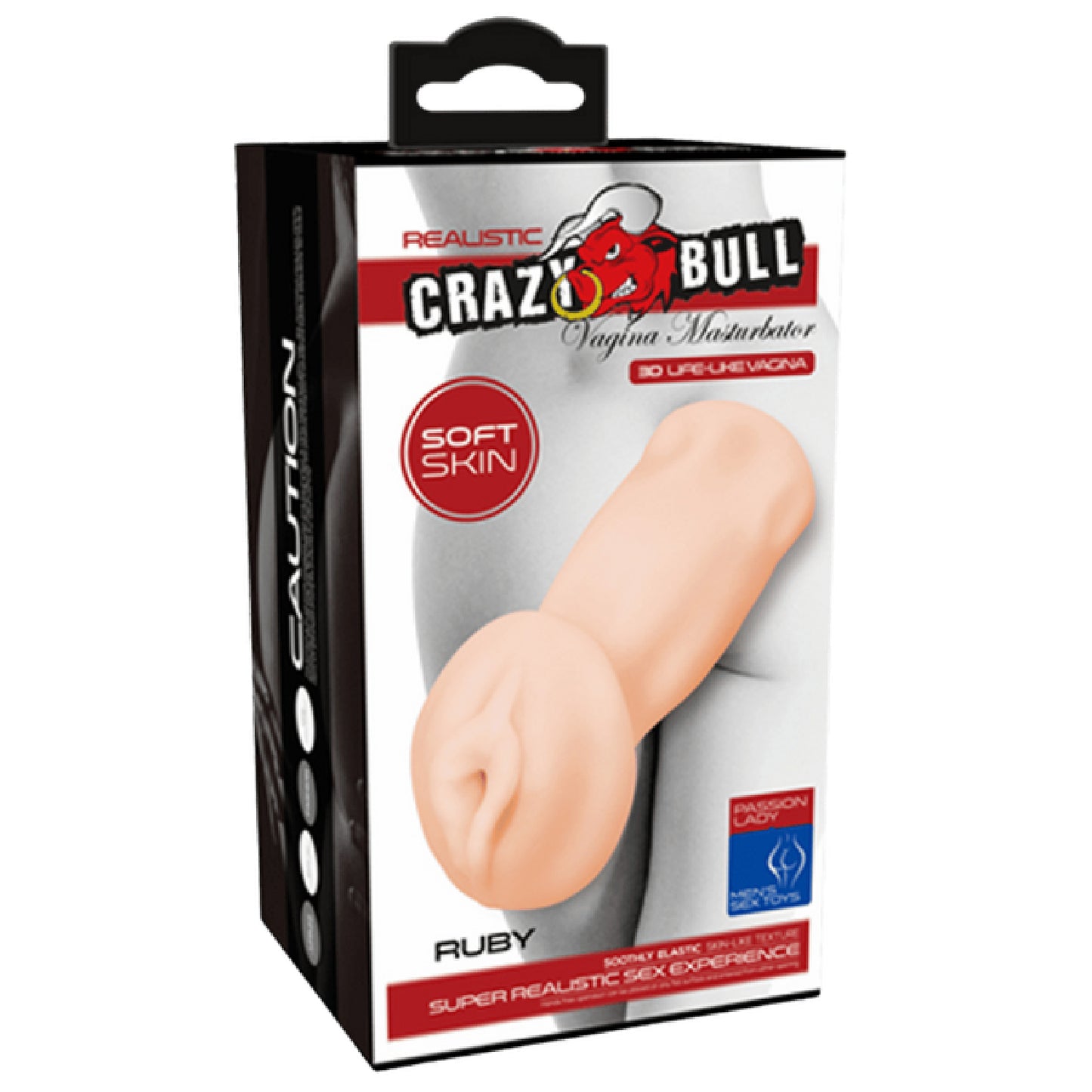 Pretty Love – Crazy Bull Realistic 3D Life-Like Vagina – Ruby | Male Masturbator