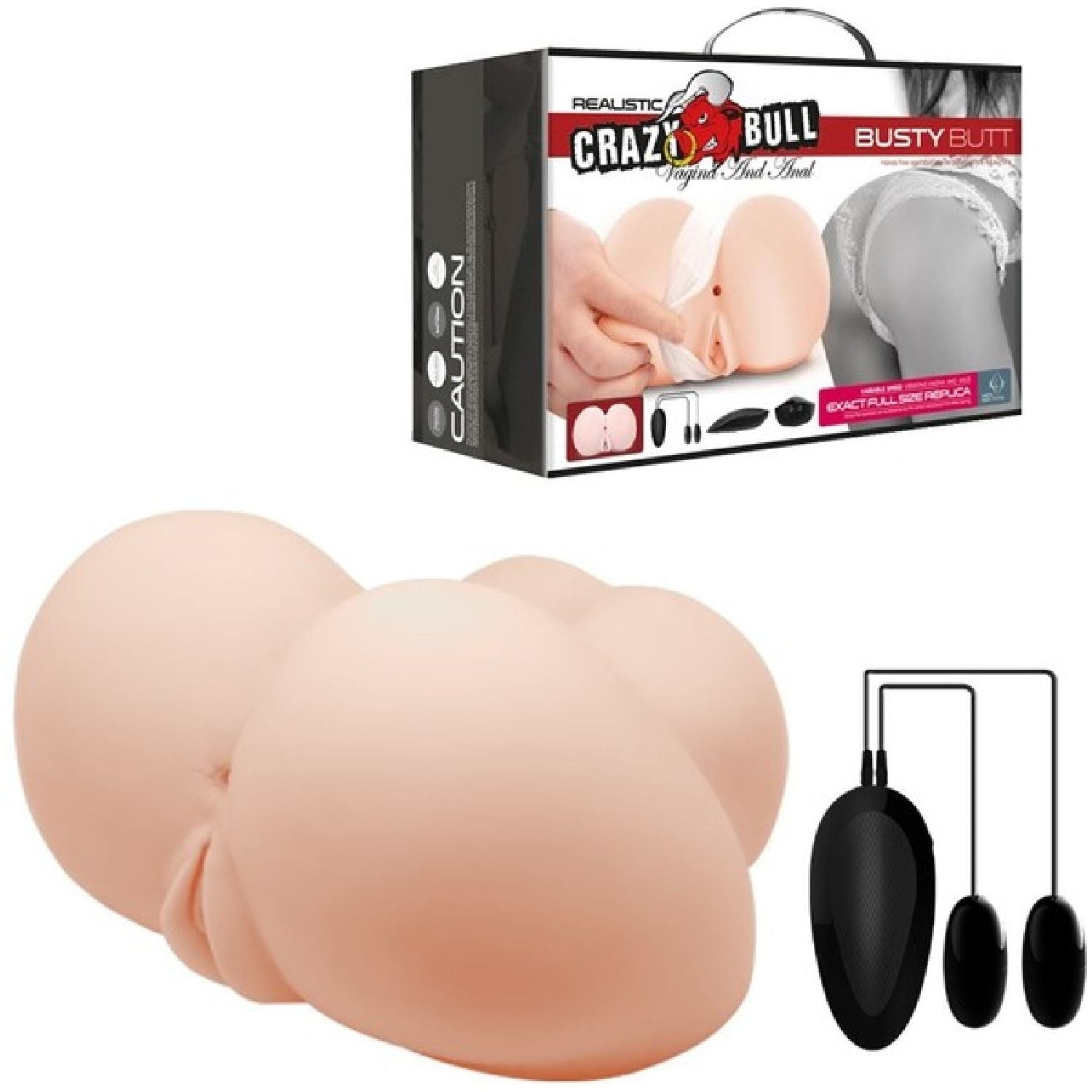 Pretty Love – Crazy Bull Busty Butt Vagina & Anal Stimulator | Vibrating Male Masturbator