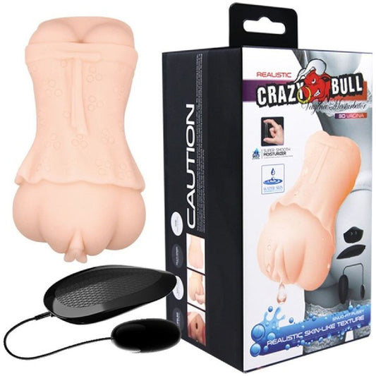 Pretty Love – Crazy Bull Water Activated 3D Vibrating Vagina | Vagina Masturbator