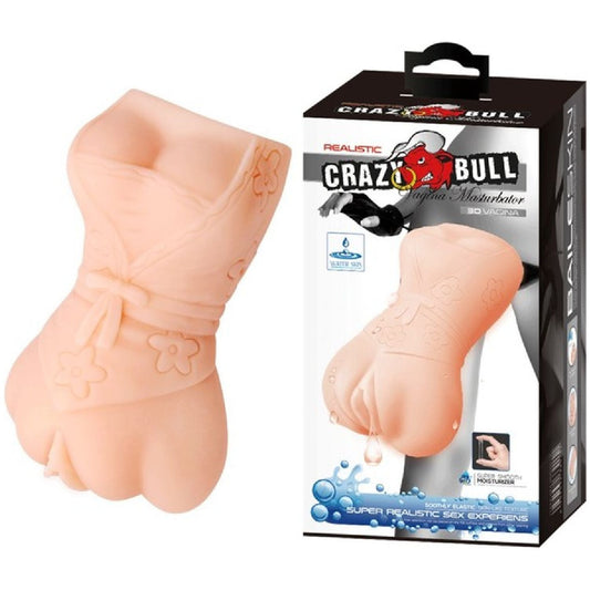 Pretty Love – Crazy Bull Realistic 3D Vagina | Water Activated Male Masturbator