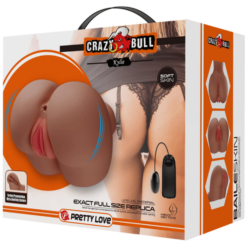 Pretty Love – Crazy Bull Exact Full Size Replica Kylie | Vibrating Male Masturbator