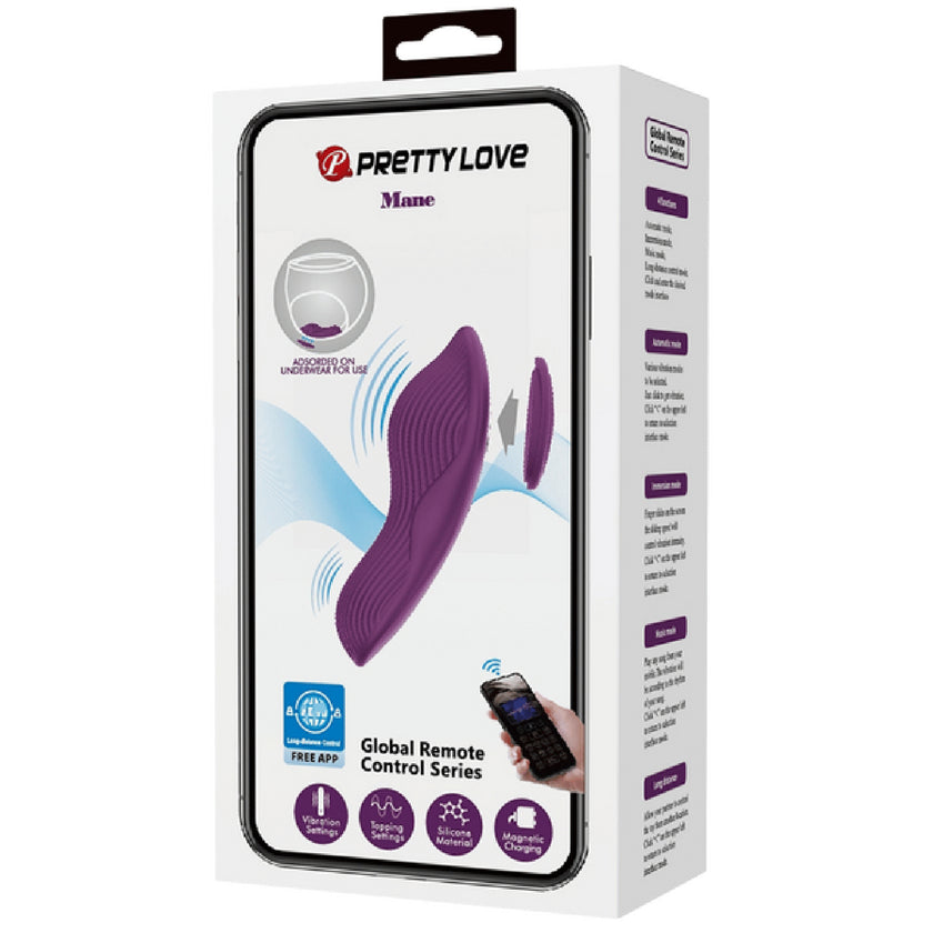 Pretty Love - Global Remote Control Series Mane | App-Control Panty Vibrator