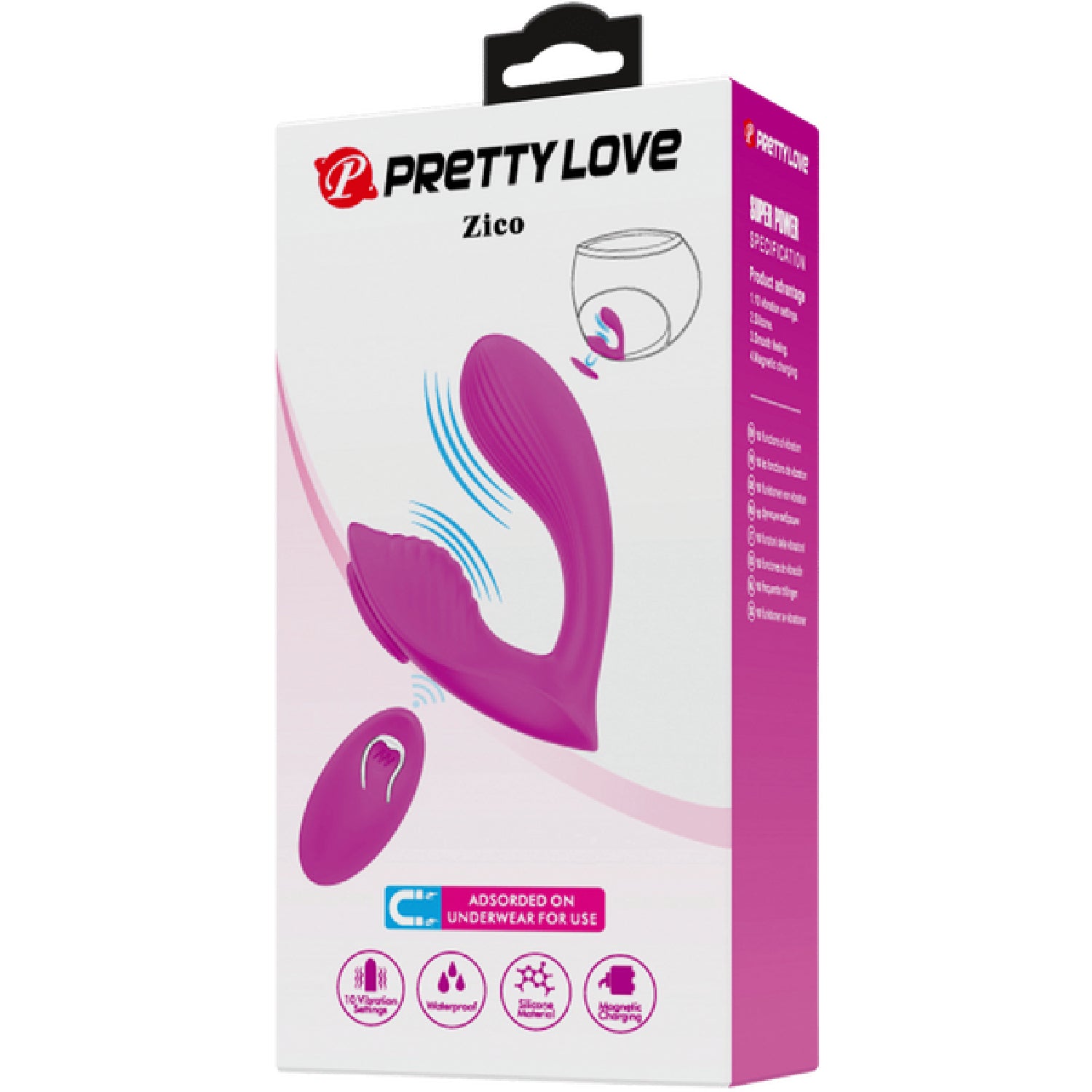 Pretty Love - Zico | Discreet Panty Vibrator