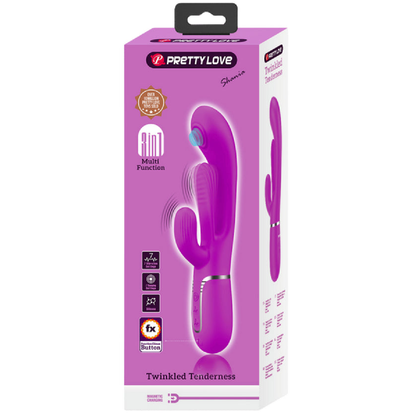 Pretty Love - Twinkled Tenderness Shania 4in1 | Multi-function Vibrator