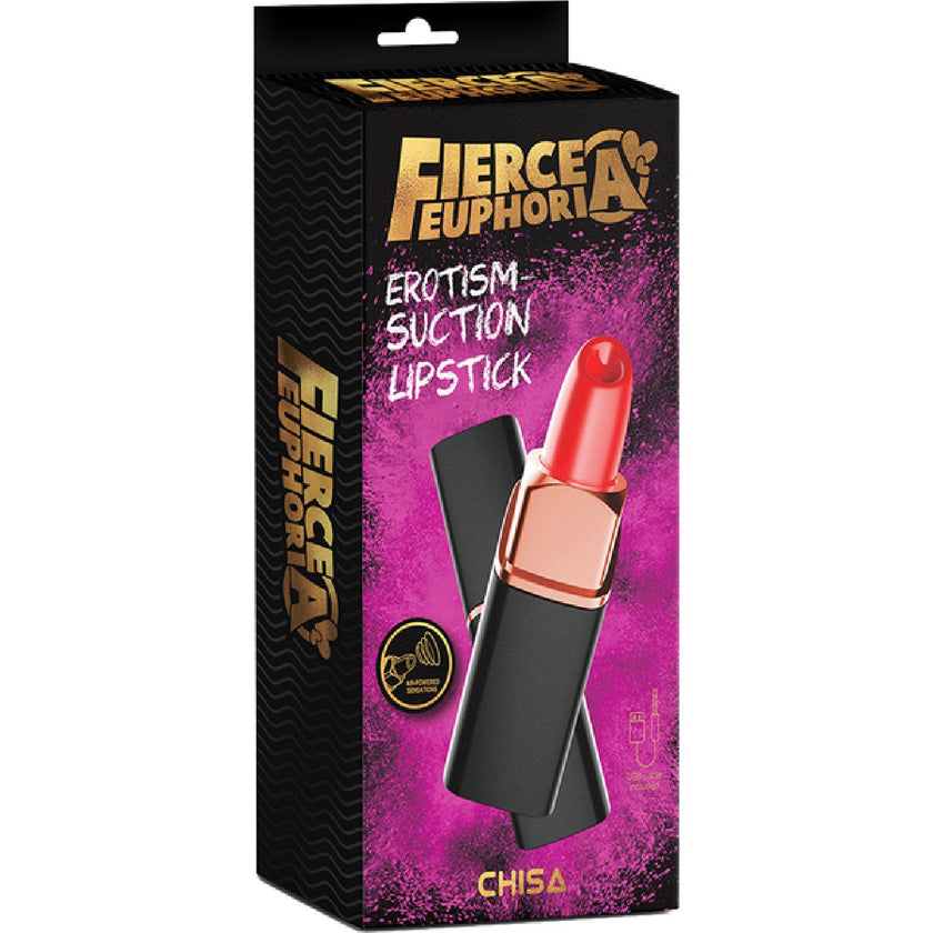 Chisa - Fierce Euphoria Erotism Suction Lipstick | Clitoral Suction Toy