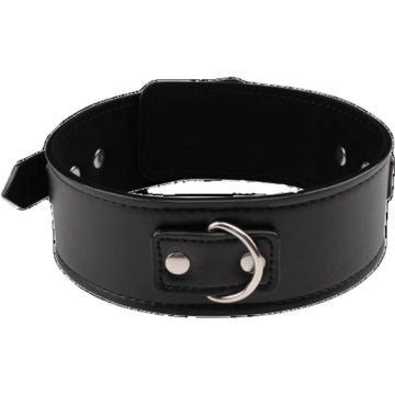 Chisa – Behave Luxury Fetish Midnight Collar | Collar