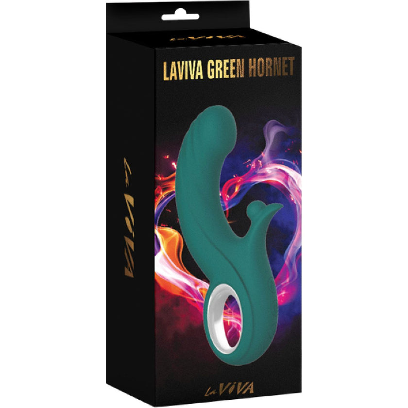 Laviva - Green Hornet | Rechargeable Thrusting Vibrator