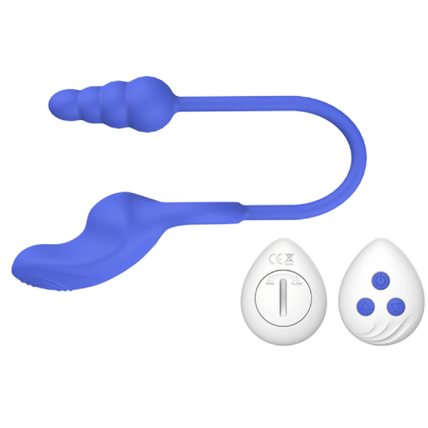 Chisa - Kissen Dally | Vibrating Cock Ring with Anal Plug