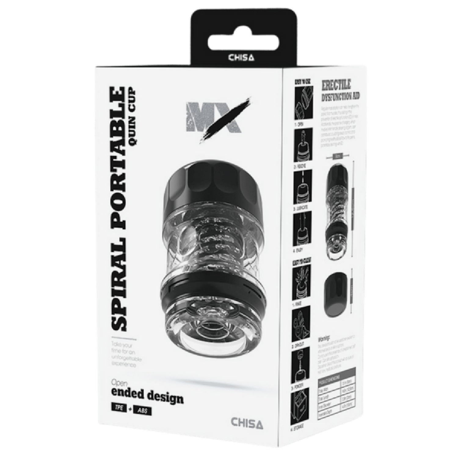 Chisa - Spiral Portable Quin Cup | Masturbator Sleeve