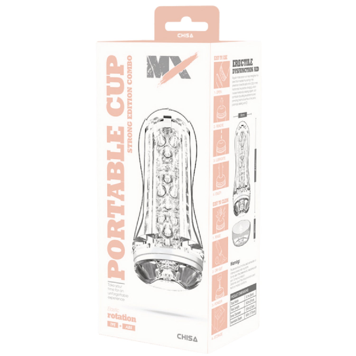 MX - Quickshots - Portable Cup Strong Edition Combo | Male Masturbator
