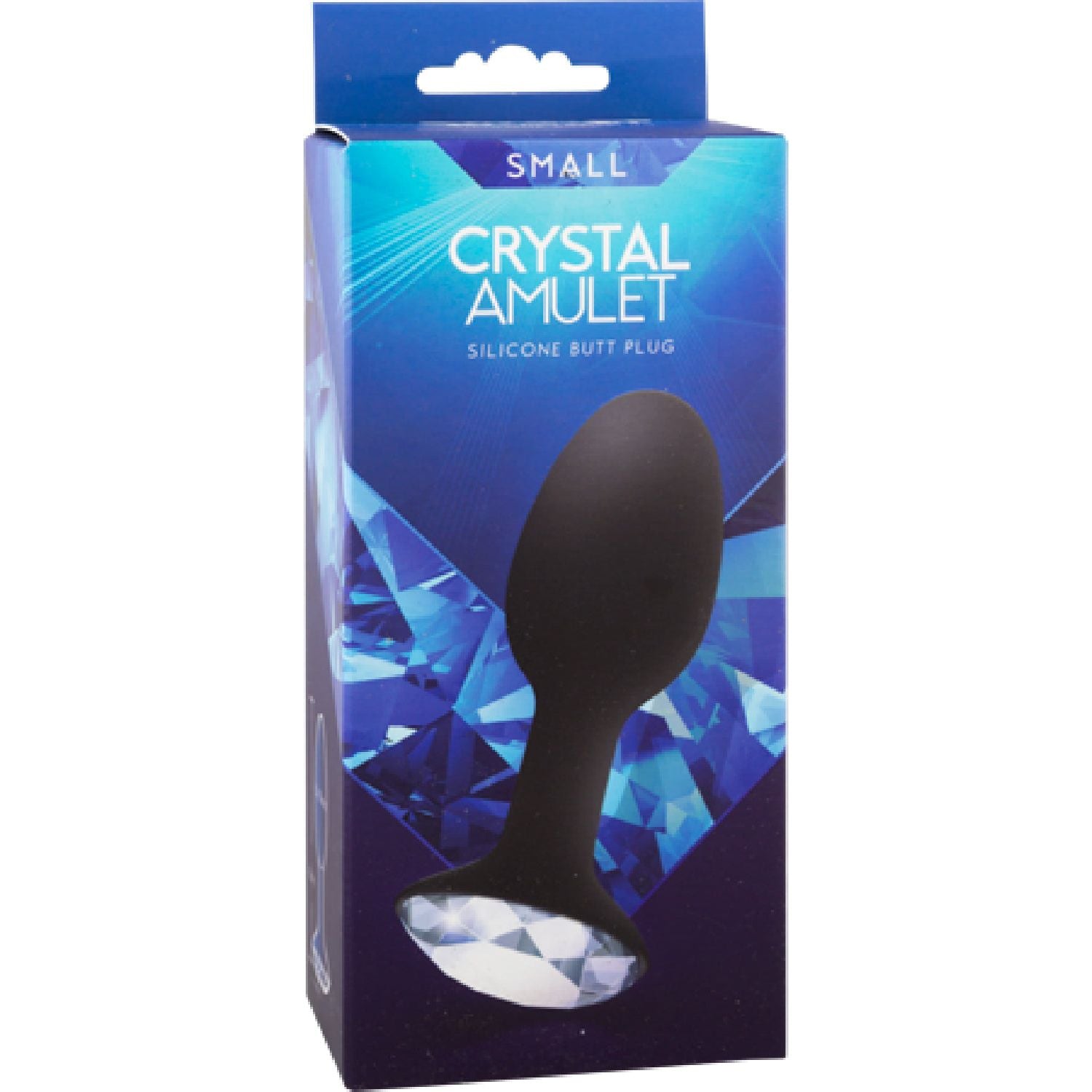 Seven Creations – Crystal Amulet Silicone Buttplug - Small | Buttplug