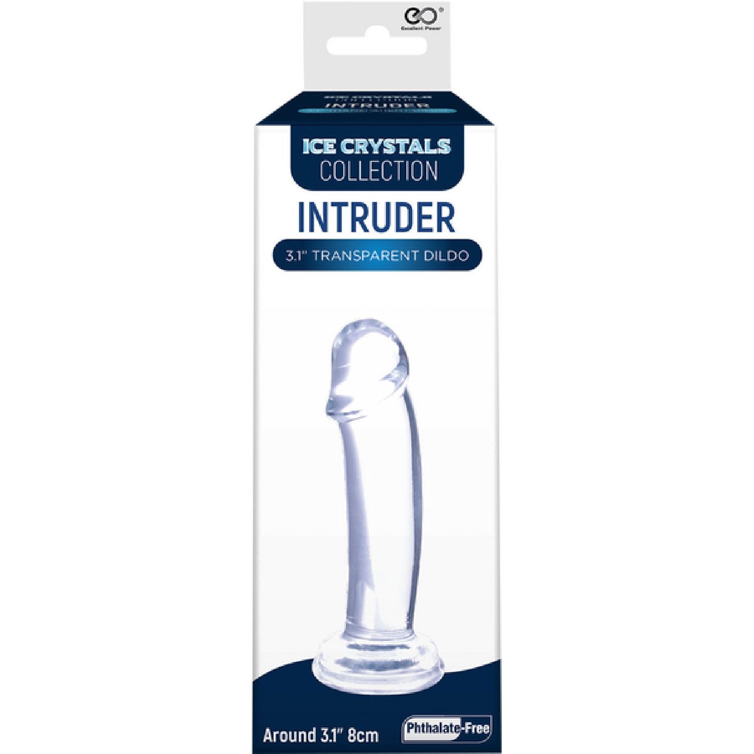 Excellent Power – Ice Crystals Collection Intruder | Realistic Transparent Dildo