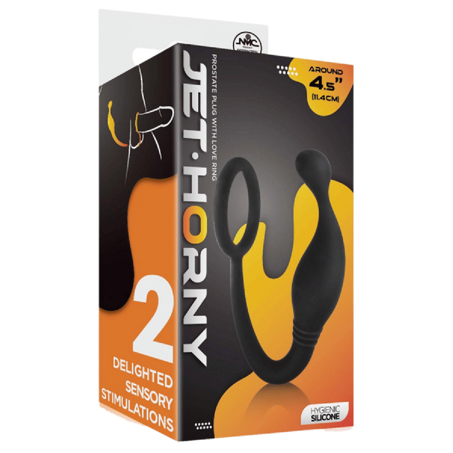 Excellent Power – Jet Horny Prostate Plug with Love Ring | Prostate Plug & Cock Ring Combo