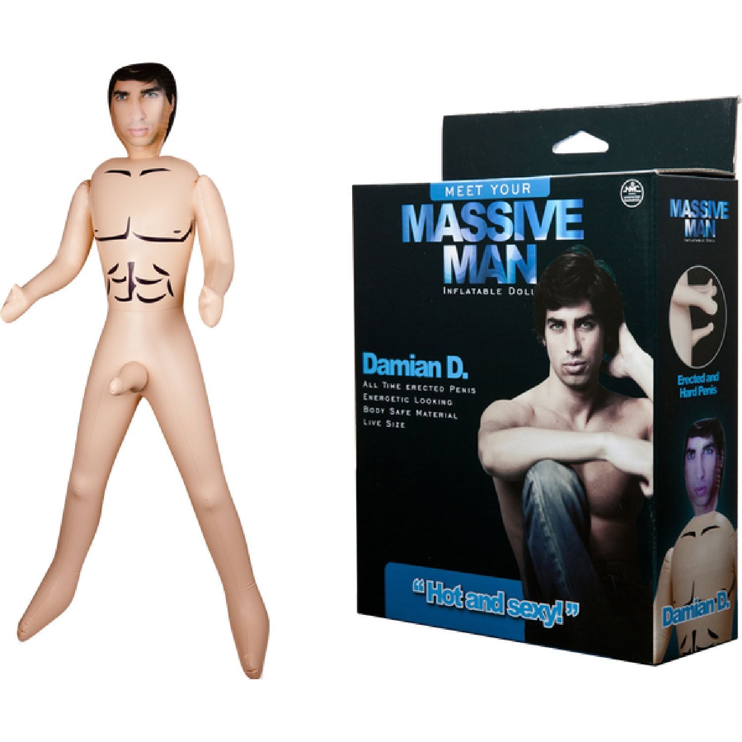 Excellent Power – Massive Man Inflatable Doll Damian D | Blow-Up Doll