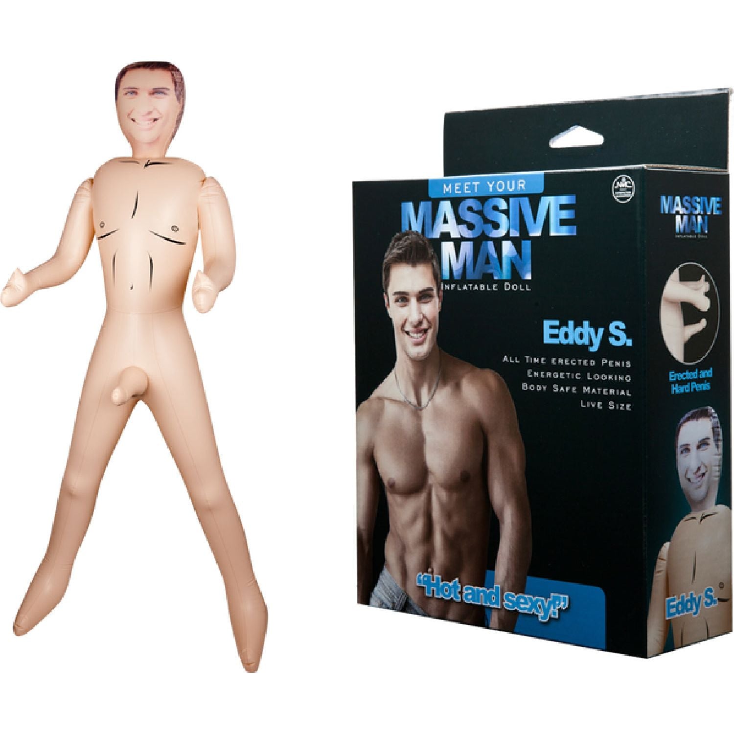 Excellent Power – Massive Man Inflatable Doll Eddy S | Blow-Up Doll