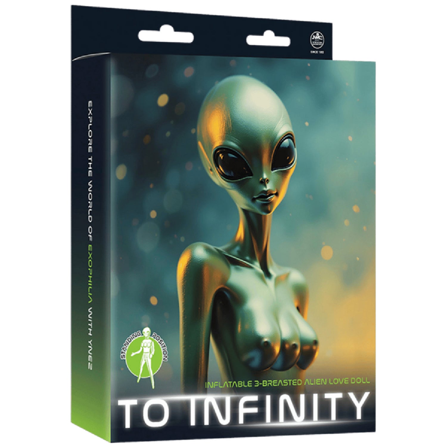 Excellent Power – To Infinity Inflatable 3-Breasted Alien Love Doll (Ynez Collection) | Inflatable Love Doll