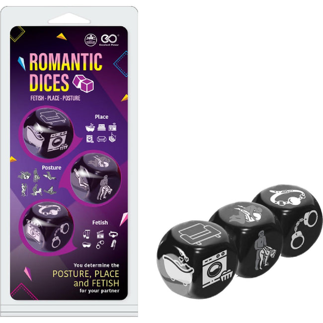 Excellent Power - Romantic Dices Fetish-Place-Posture | Adult Dice Game