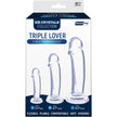 Excellent Power –  Ice Crystals Collection Triple Lover 3 in 1 Training Kit | Dildo Training Set