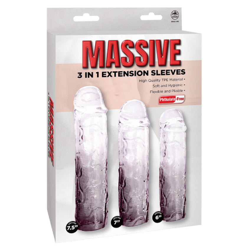 Excellent Power – Massive 3-in-1 Extension Sleeves | Sleeve Set