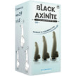 Excellent Power - Black Axinite 3-In-1 Anal Plug Kit Set | Anal Plug Set