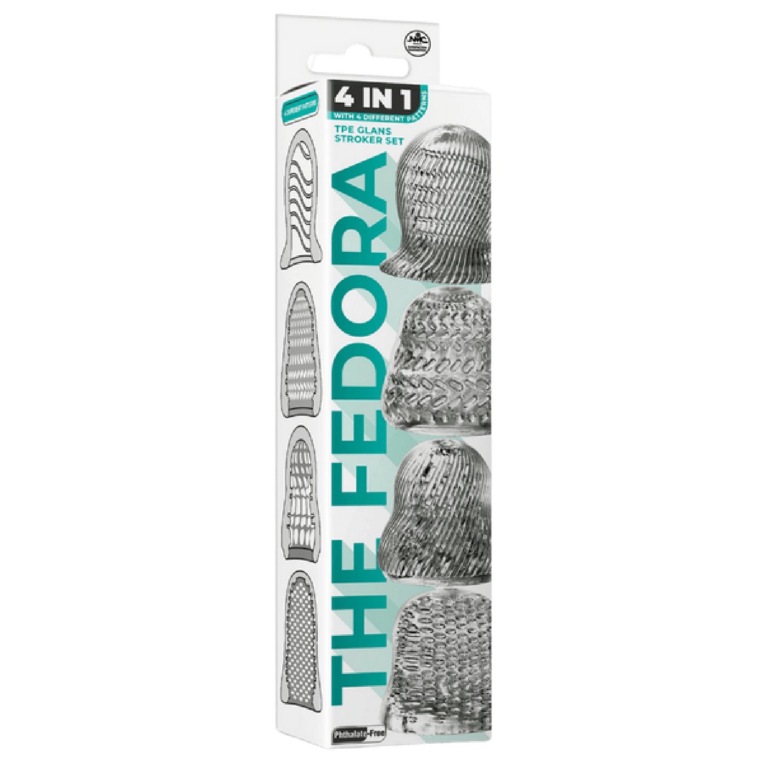 Excellent Power – The Fedora 4 in 1 Glans Stroker Set | Male Masturbator Set