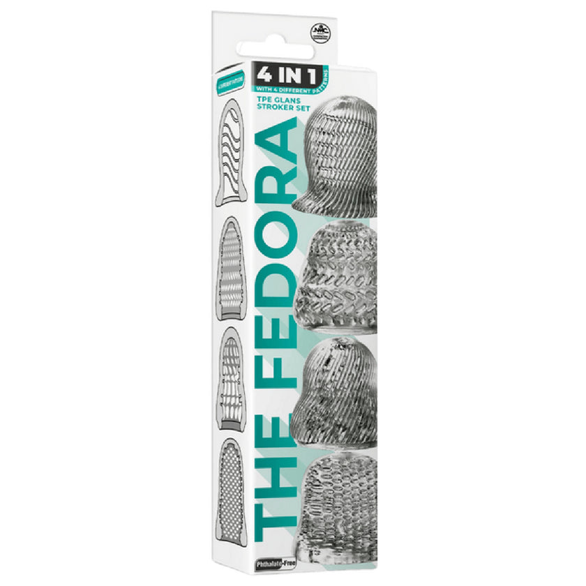 Excellent Power – The Fedora 4 in 1 Glans Stroker Set | Male Masturbator Set