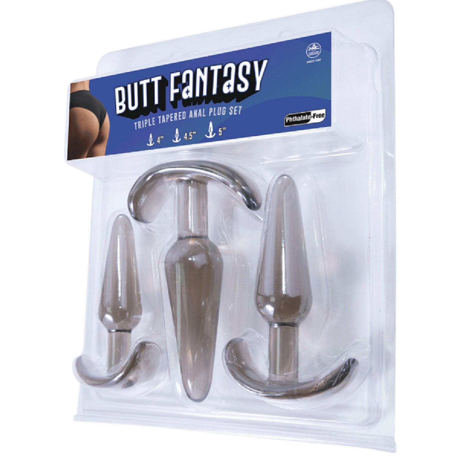 Excellent Power - Butt Fantasy Triple Tapered Anal Plug Set | Anal Plug Set