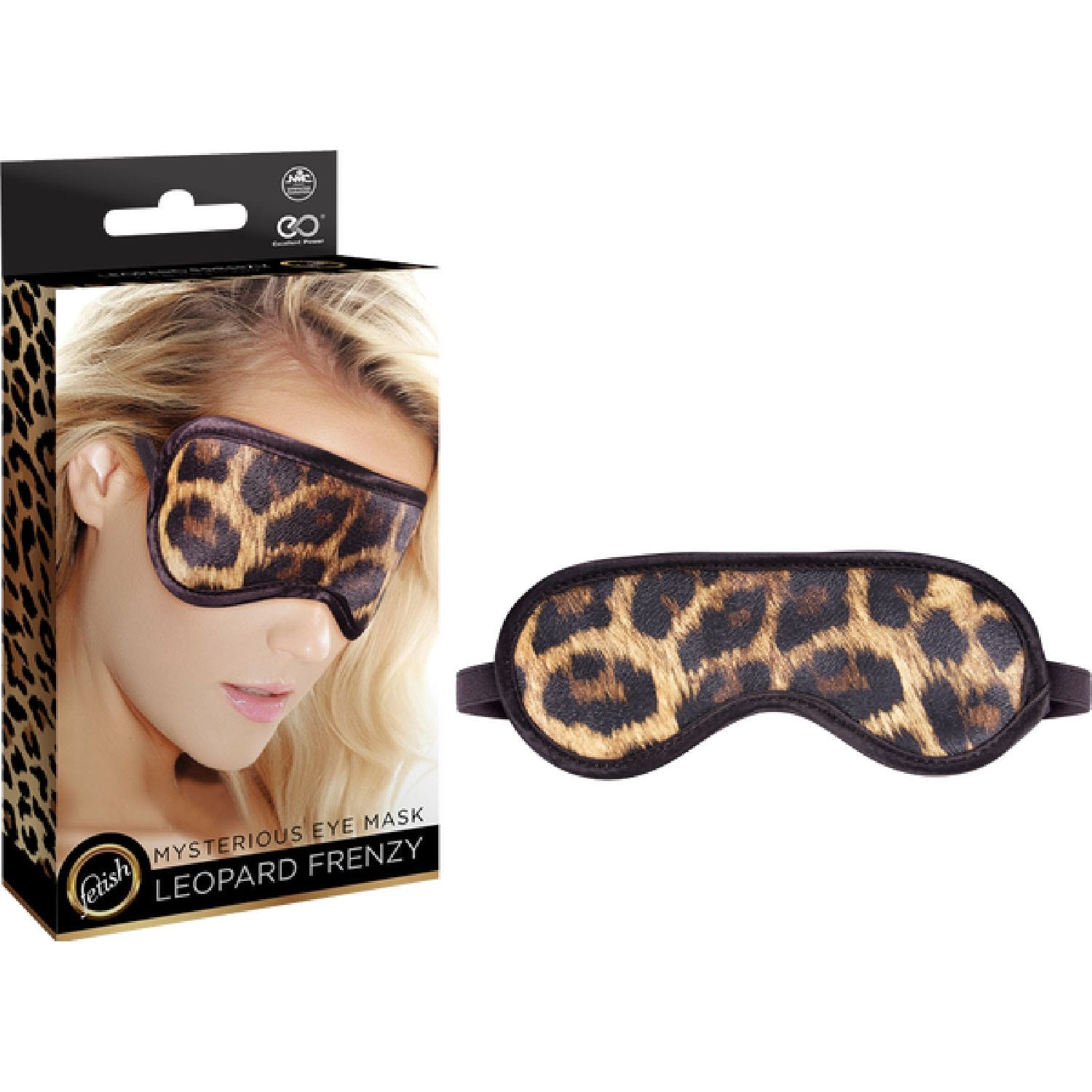 Excellent Power – Fetish Mysterious Eye Mask (Leopard Frenzy) | Blindfold