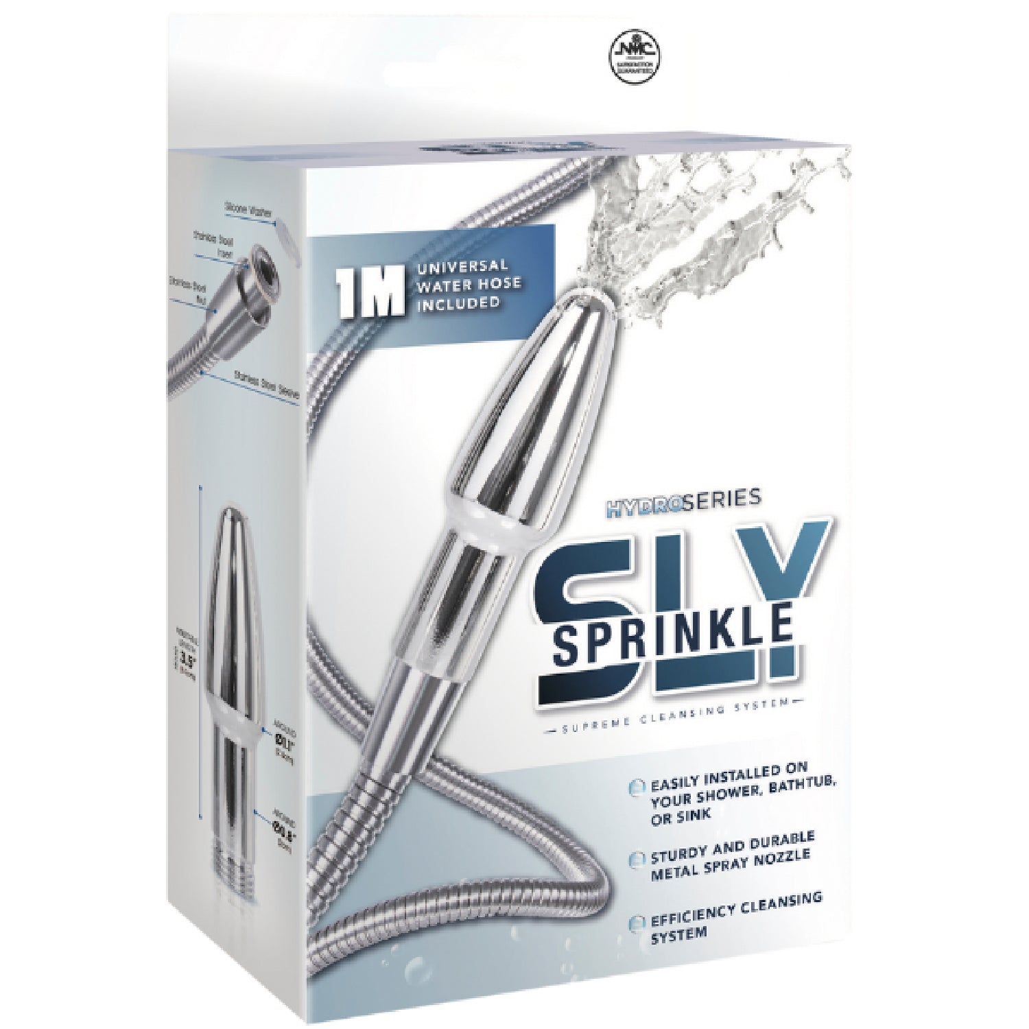 Excellent Power - Sly Sprinkle Hydro Series Bullet Head | Supreme Douche Cleansing System