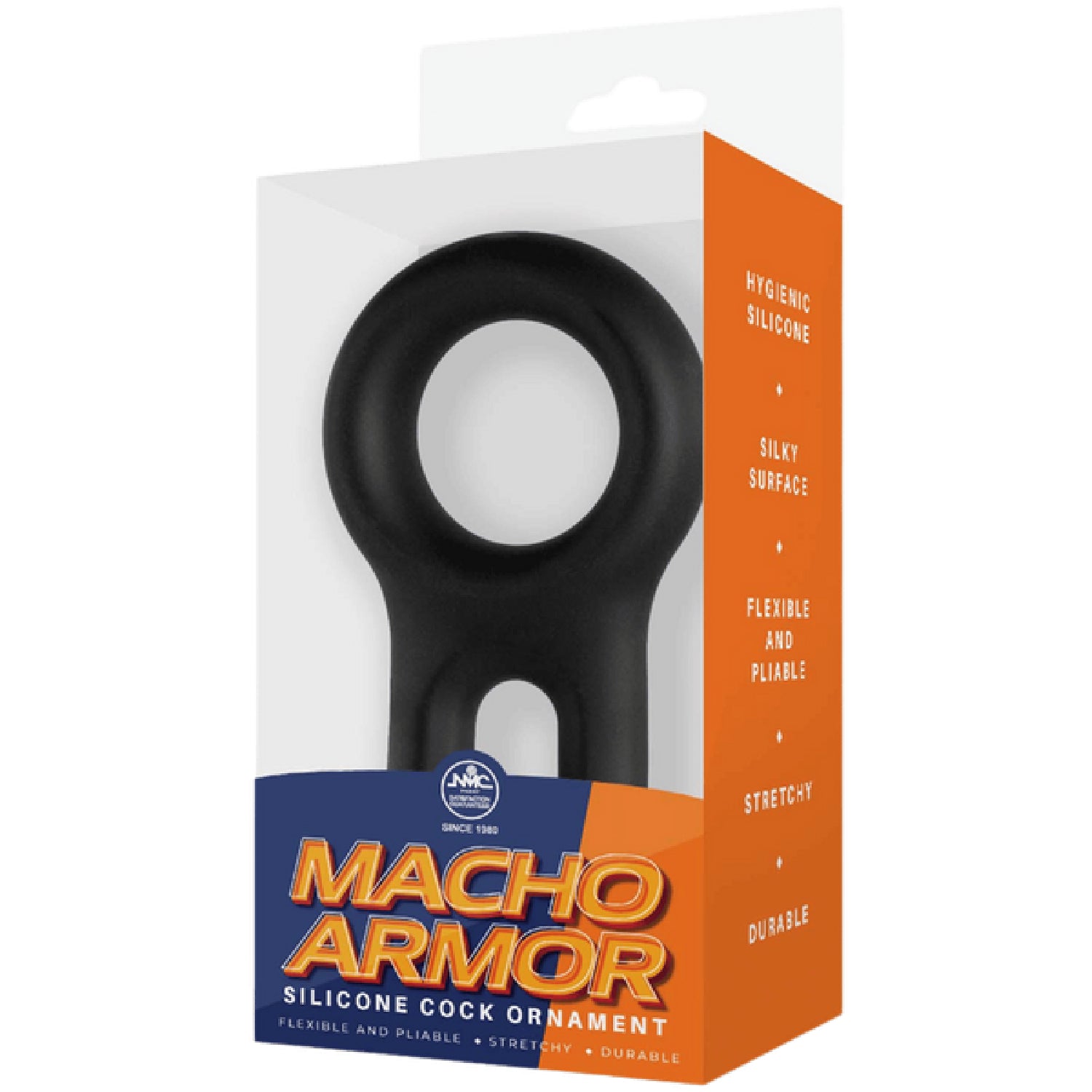 Excellent Power – Macho Armor Silicone Cock & Ball Ornament | Cock & Ball Ring