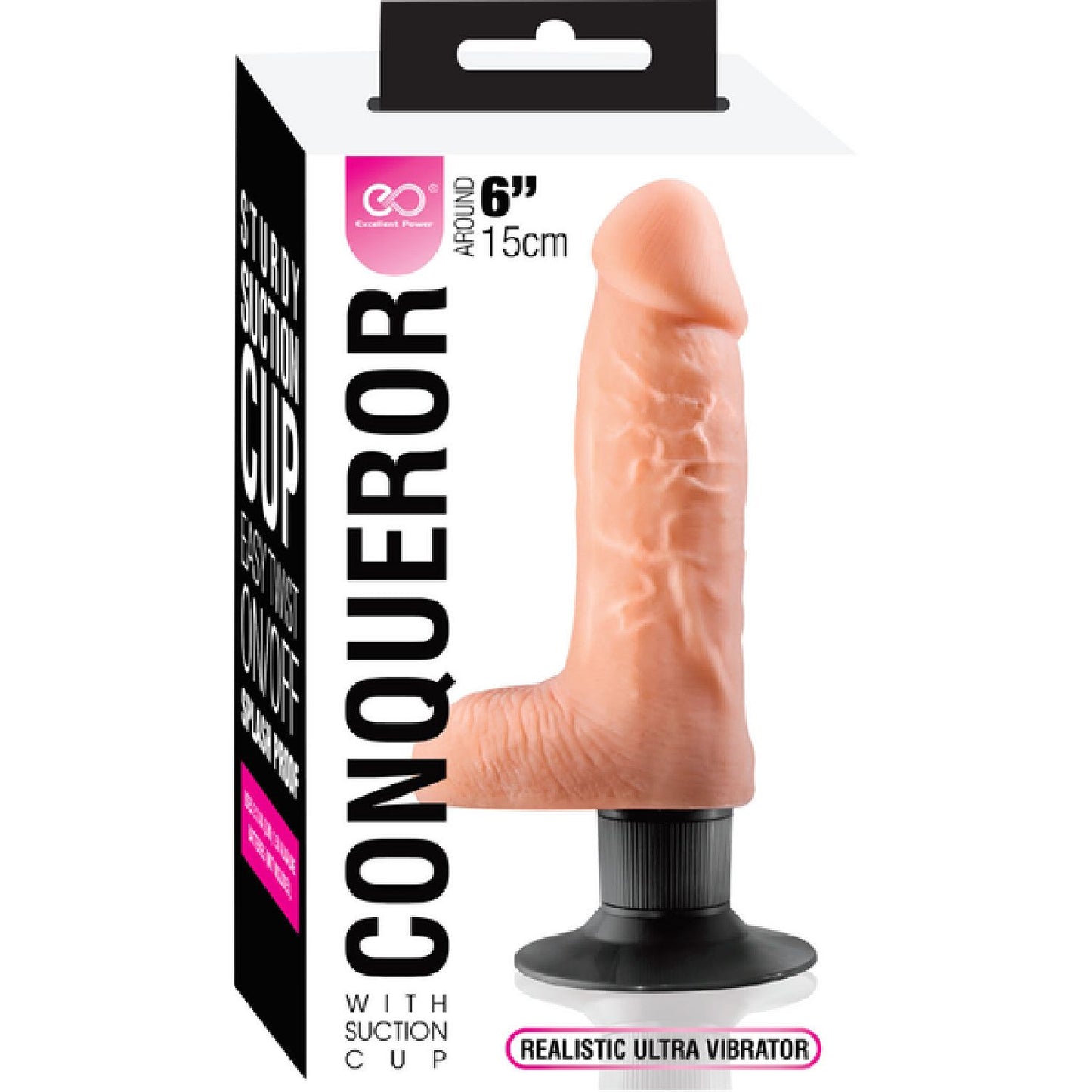 Excellent Power – Conqueror 6" Dildo | Realistic Ultra Vibrator