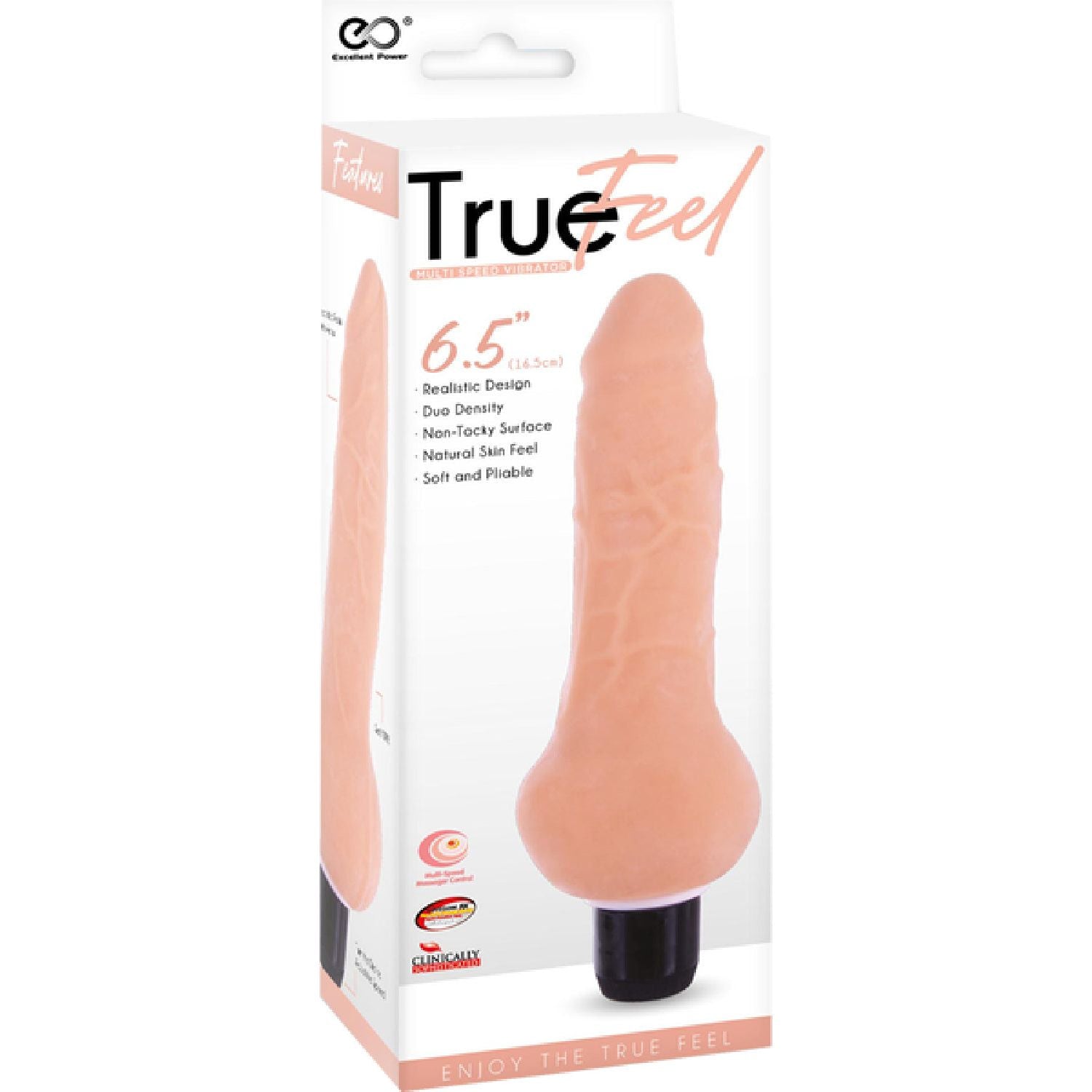 Excellent Power – Ballsy True Feel Multispeed Vibrator 16.5cm | Realistic Vibrator
