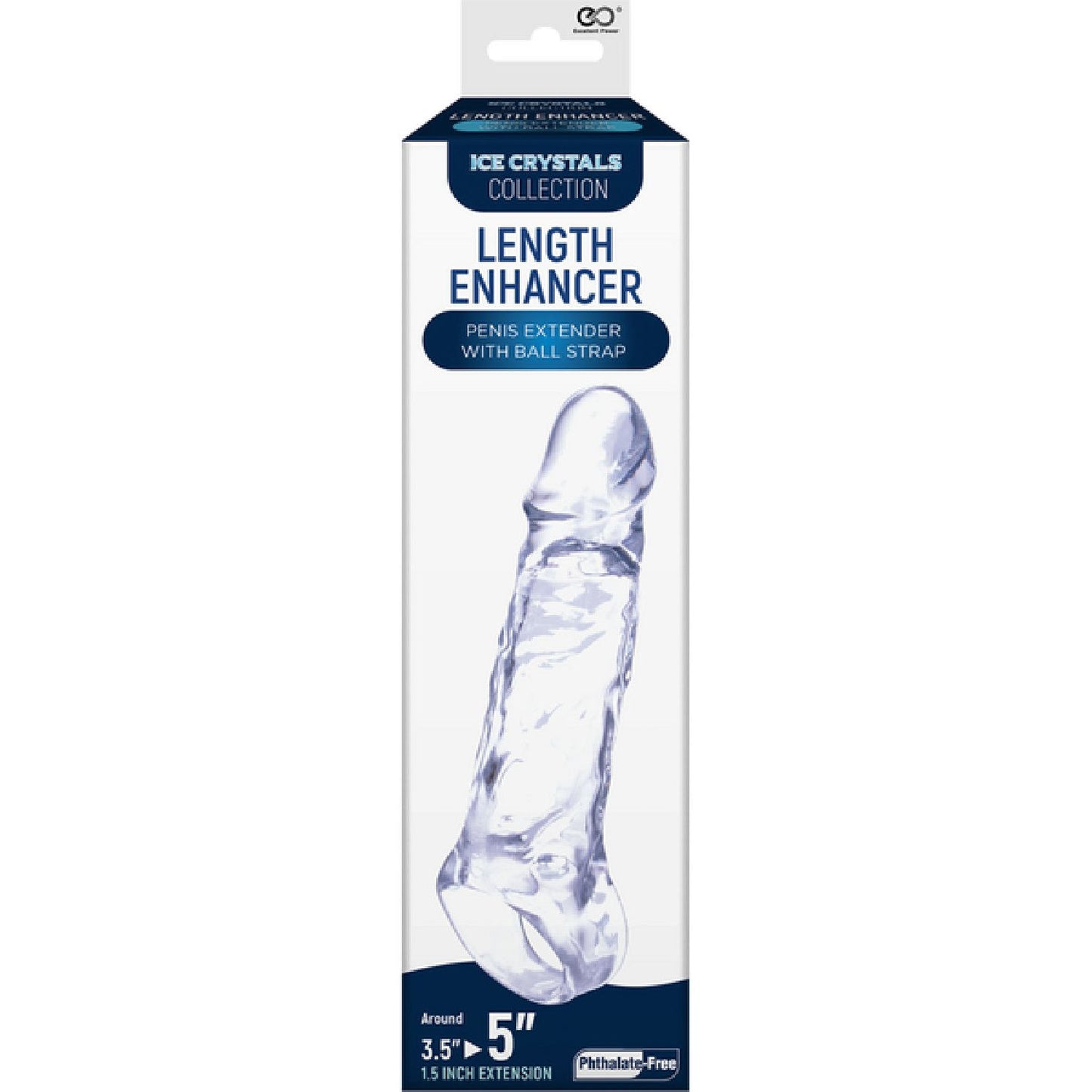 Excellent Power – Ice Crystals Collection Length Enhancer 5" | Penis Sleeve