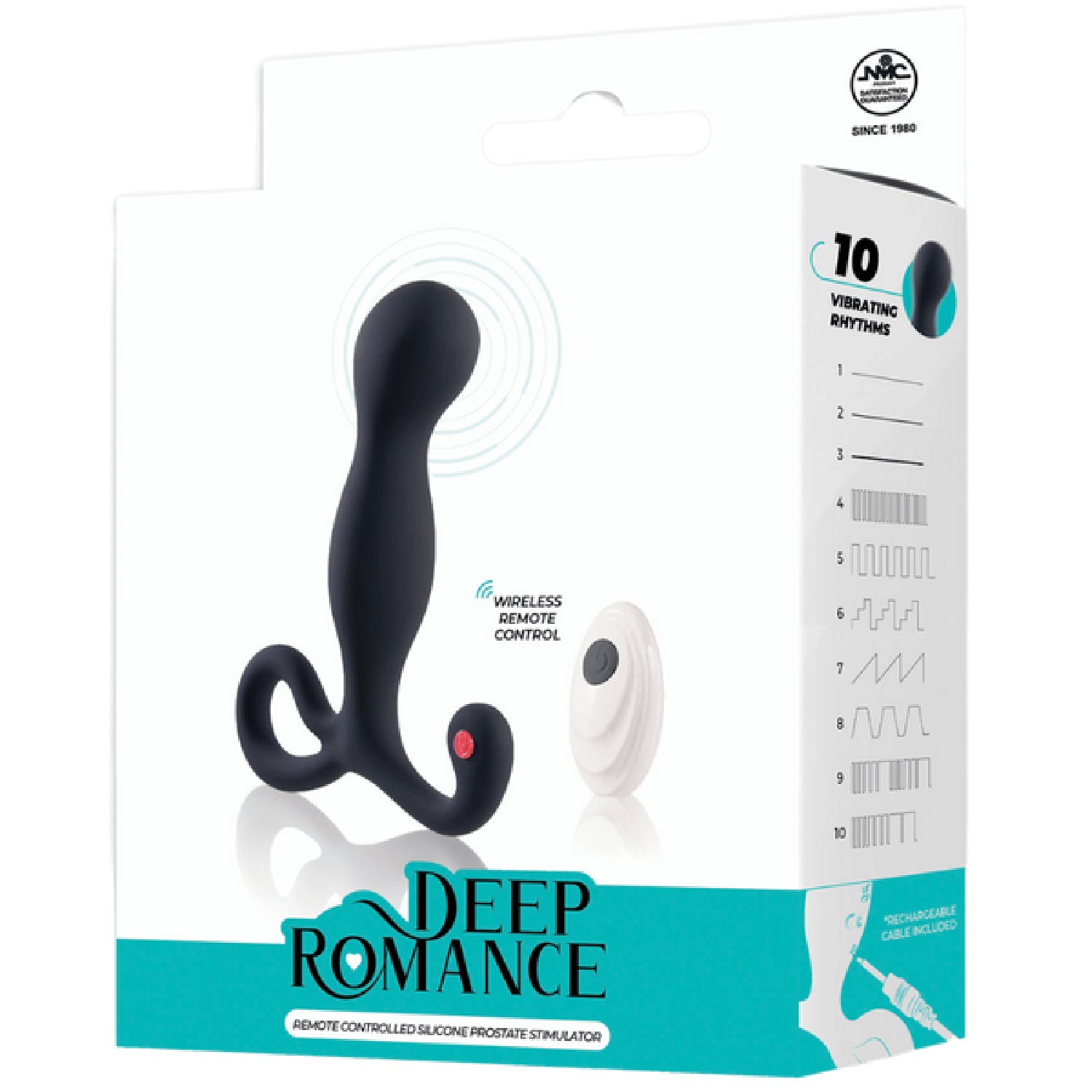 Excellent Power – Deep Romance Remote Controlled Silicone Prostate Stimulator | Prostate Massager