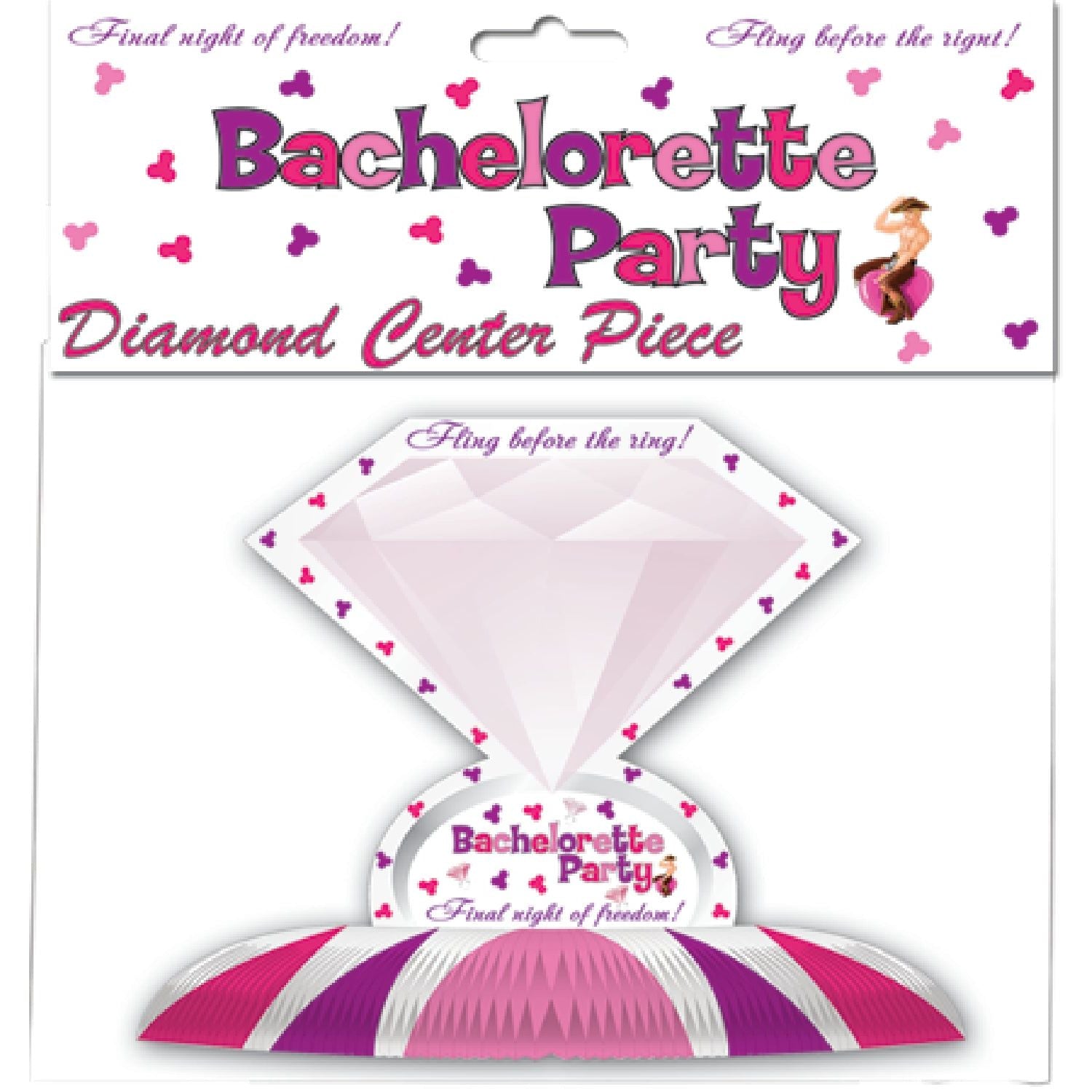 Hott Products Unlimited – Bachelorette Party Diamond Centerpiece | Party Decoration
