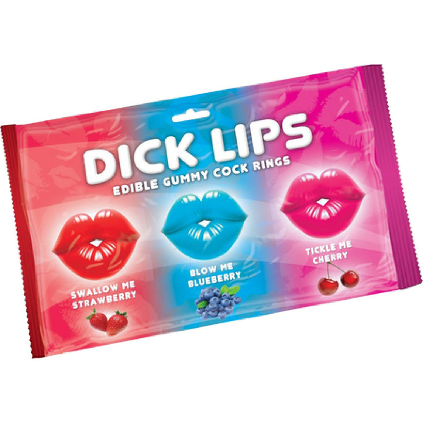 Hott Products Unlimited - Dick Lips | Edible Gummy Cock Rings